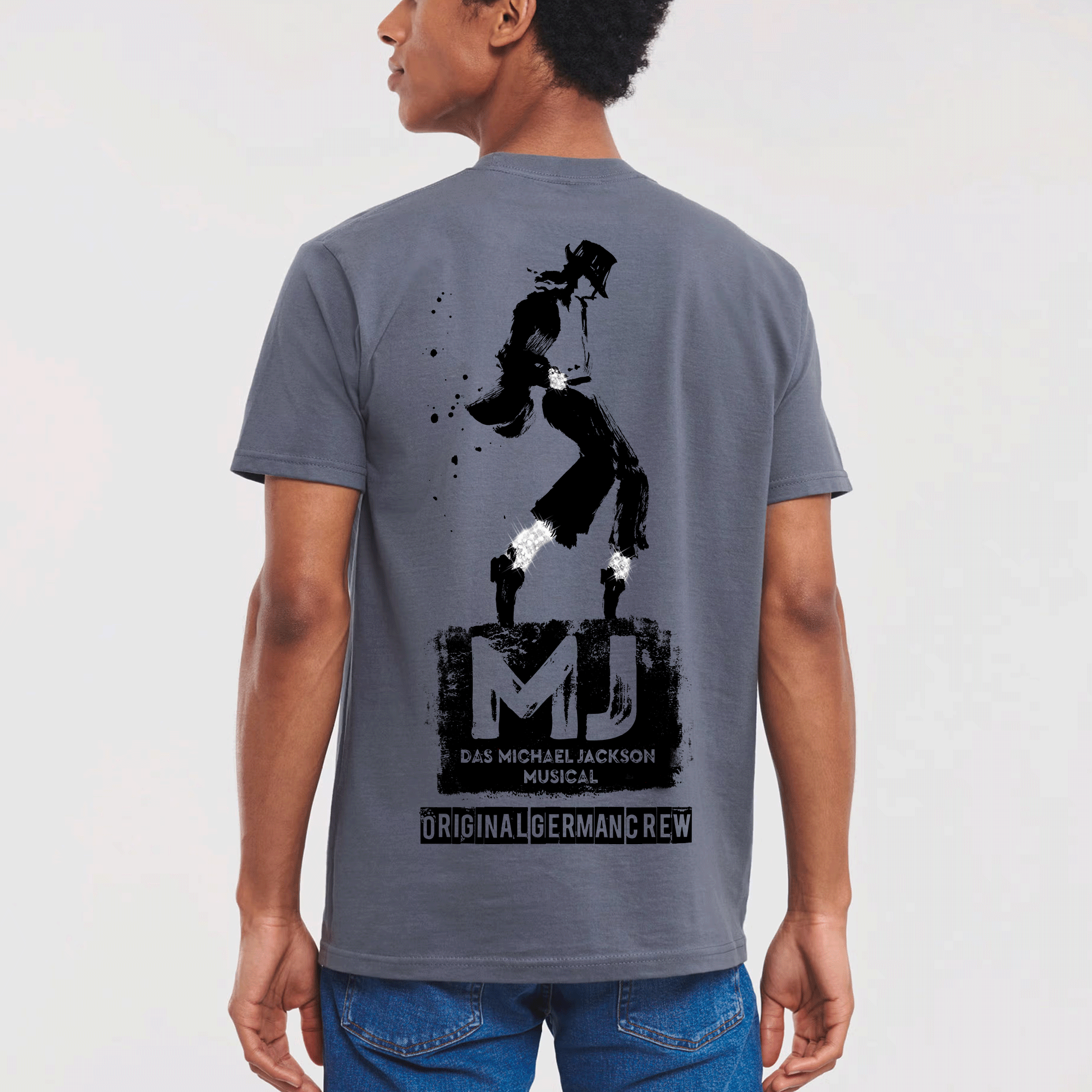 MJ T-Shirt Personalisierung auf der Brust