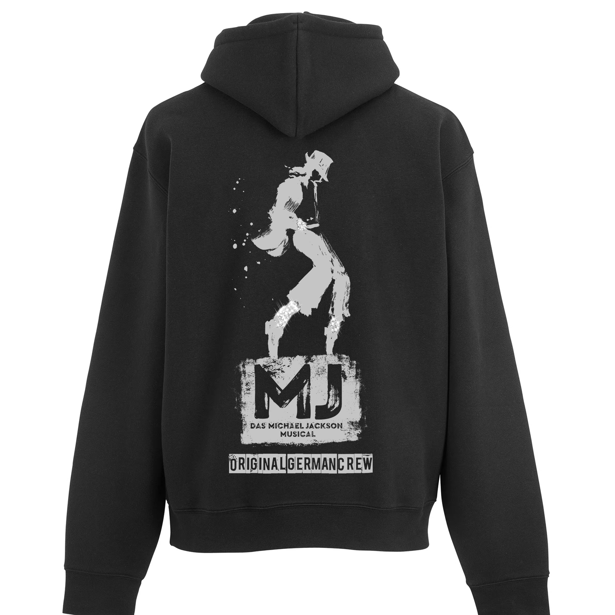 MJ Kapuzenpullover Personalisierung auf der Brust